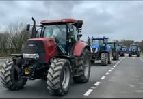 Farmers stage tractor protest on busy dual carriageway