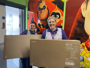 Over £8,000 of furniture and appliances for children’s ward