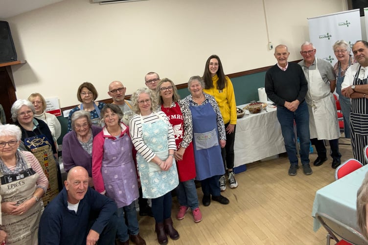 Manorbier Newton fundraisers held their Soup and Pudding Fundraiser at Lamphey Hall last Saturday.