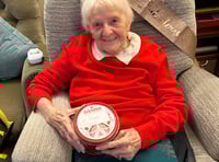 Molly, 100, still raises church funds