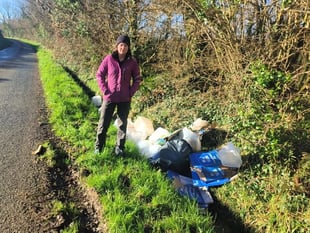 Rural fly-tipping discovery slammed by councillor and angry locals