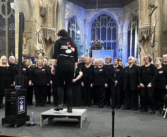 All-Wales choir raise over £14,000 for Wales Air Ambulance