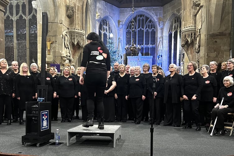 All-Wales choir sing their hearts out to raise over £14,000 for Wales Air Ambulance