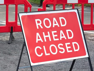 Emergency road closure for Tenby