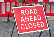 Emergency road closure for Tenby