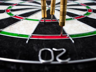 Rhys takes the honours in darts final