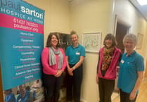 Pembrokeshire artist donates therapeutic paintings to Paul Sartori Hospice charity