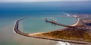 What hopes of a new industry off the coast of South West Wales?