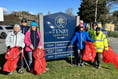 Tenby Golf Club members and staff lead litter pick