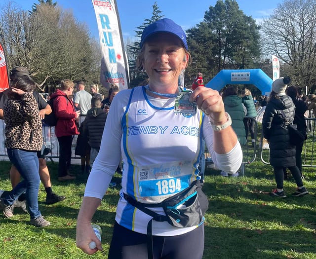 Tenby Aces take on winter warmers and charity challenges