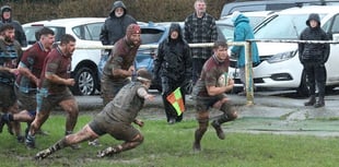 Despite dreadful conditions - Narberth entertain with eight tries
