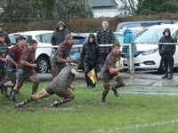 Despite dreadful conditions - Narberth entertain with eight tries