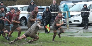 Despite dreadful conditions - Narberth entertain with eight tries