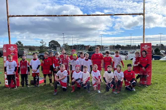 Pembroke's Under 10 and 11 squads