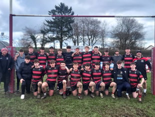 Tenby Under 16s book their place in the Pembrokeshire Cup final!
