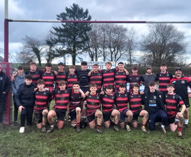 Tenby Under 16s book their place in the Pembrokeshire Cup final!