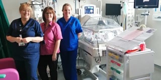 Donations fund new incubator for hospital’s Special Care Baby Unit