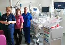 Charitable donations fund new incubator for hospital’s Special Care Baby Unit