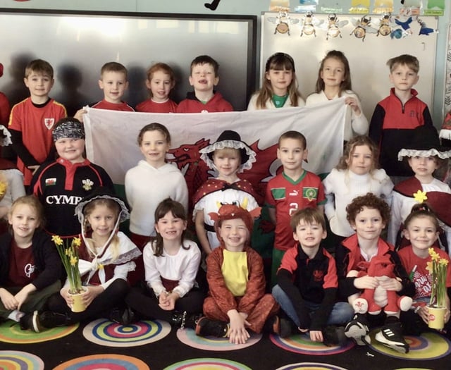 WATCH: Pupils from Pembrokeshire celebrate St David’s Day