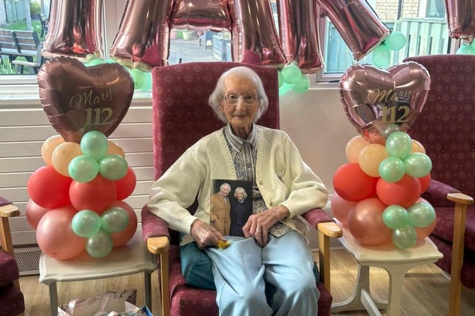 Mary Keir, recorded as Wales’s oldest person has celebrated her 112th birthday in Carmarthenshire.