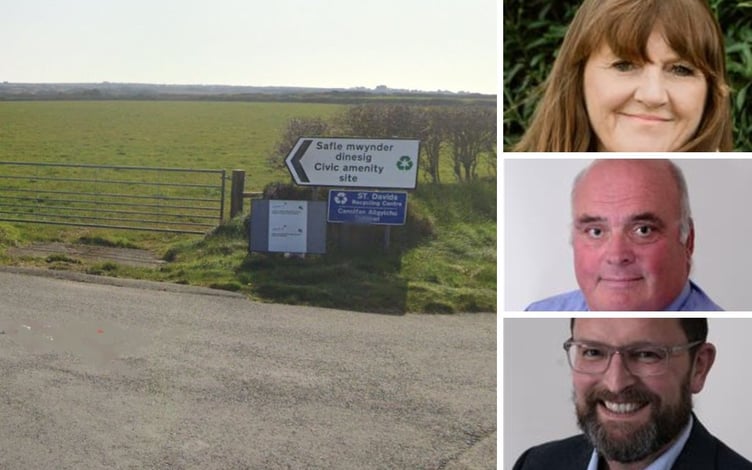 St Davids recycling centre