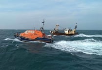 Pembrokeshire lifeboats involved in major rescue in the Irish Sea