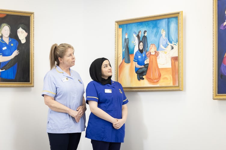 Marie Curie Great Daffodil Appeal exhibition 2