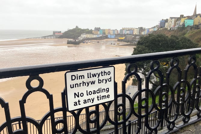 Tenby parking restrictions