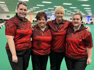 Heatherton Indoor Bowls Club ladies represent Wales