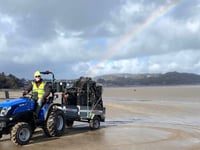 Discover what the Saundersfoot Wombles found on beaches