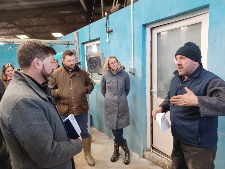 NFU Cymru members in Pembrokeshire recently met with local politicians Samuel Kurtz MS and Stephen Crabb MP.