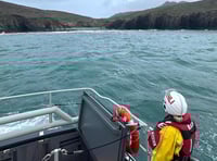 St Davids RNLI crew search for overdue kayakers