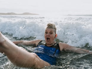 Swim your way to a post show talk with Bluetits founder Sian