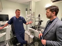 Local MP discusses eye health provision