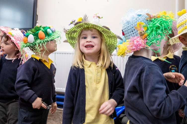 Easter fun at St Teilo’s, Tenby (Pic. Joann Randles)