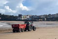 What the work taking place on Tenby's harbour & North Beach is for?