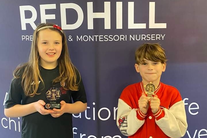 Award winning chess players following the Haverfordwest tournament - Redhill School Chess Festival