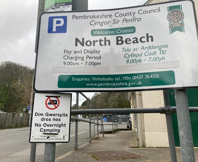 OPINION: “Ho-de-Ho!" - Council's laughable 'Pembs Stop' camping trial