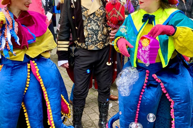 Steampunk parade