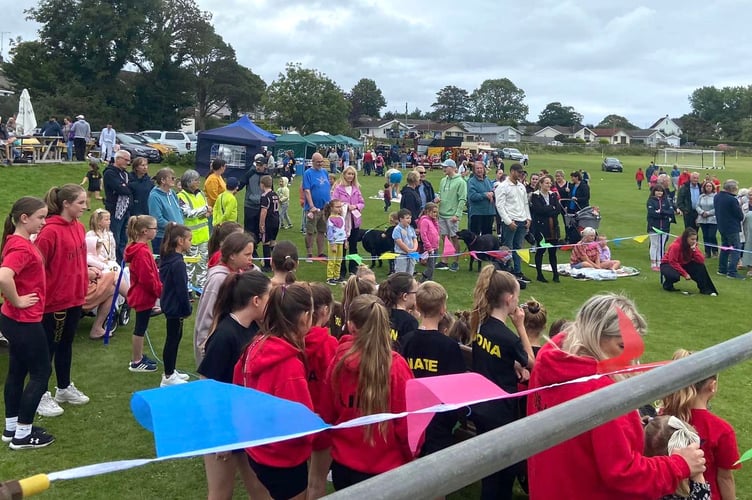 Fun at last year's Summer Fete in Kilgetty