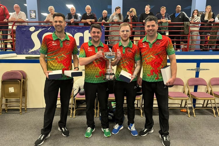 Alan Evans, Andrew Evans, Mikey John and Aled Edwards