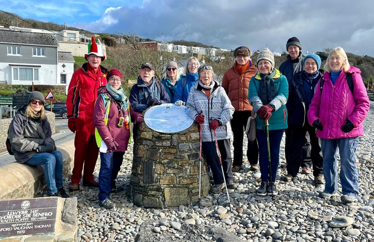 Steadies at the County Line, Amroth (Pic. Steps2Health)