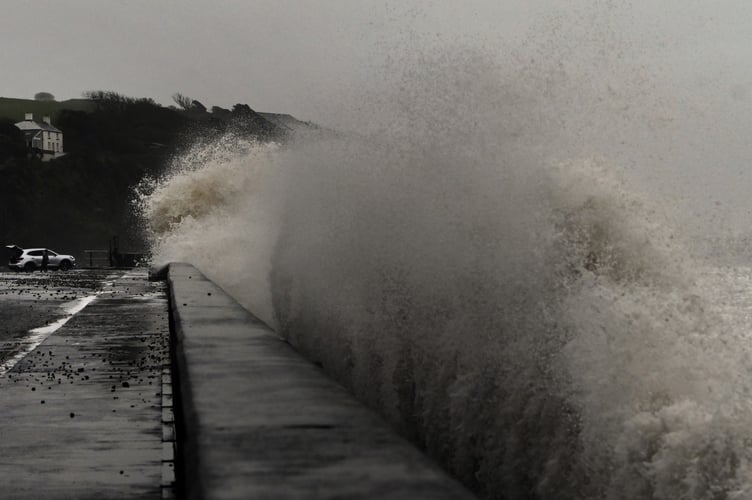 Amroth storm