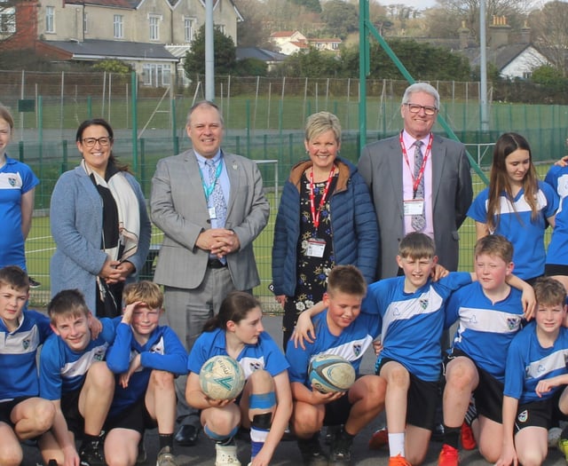New all-weather sports pitch boost for Tenby
