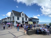 Children's charity fun run for Saundersfoot