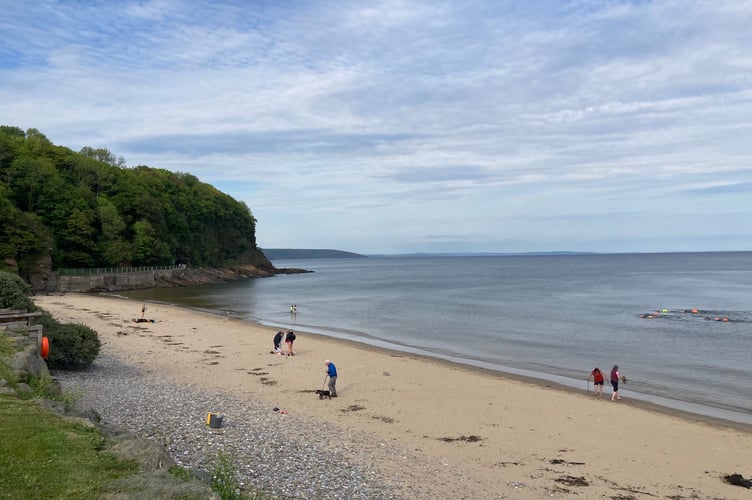 Coppet Hall beach