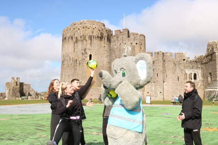 Chompions League street football event for 2 Wish at Pembroke Street Festival