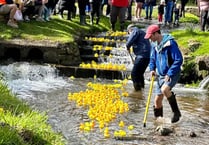 Village’s Easter duck race makes a fundraising splash