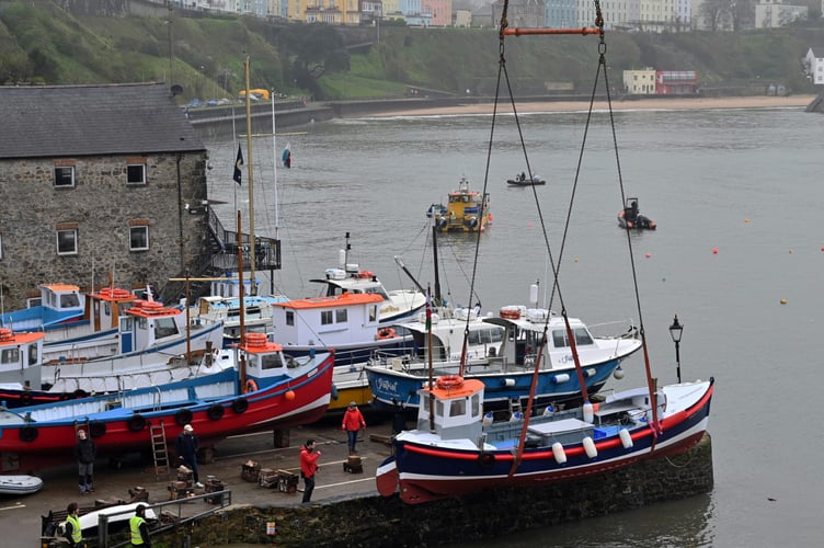 Tenby boats 2024