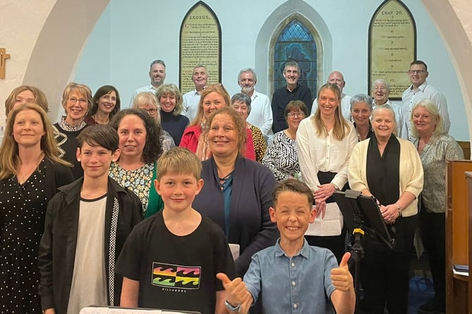 Redberth’s community choir, aged 10 to 96 sang to a busy church at their recent Easter concert. New members are welcome at the choir’s next practice on Monday, May 13, 7-9pm in St. Mary’s Church, Redberth.
